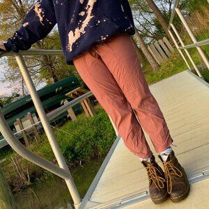 lulu lemon mauve pink loungewear pants